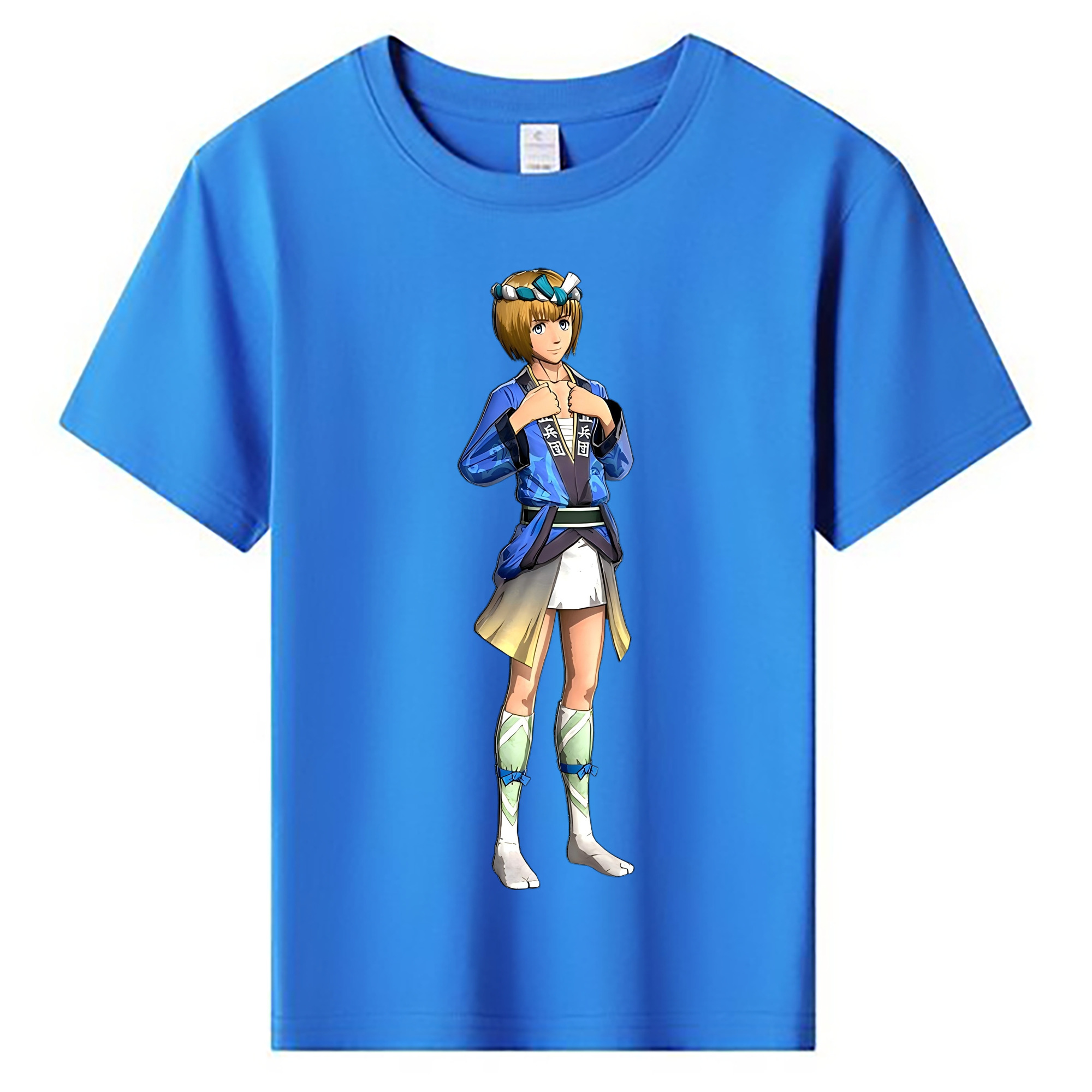（画像用） 進撃の巨人 アルミン·アルレルト Attack on Titan Armin Arlert 綿100％キッズTシャツ（フロントプリント）